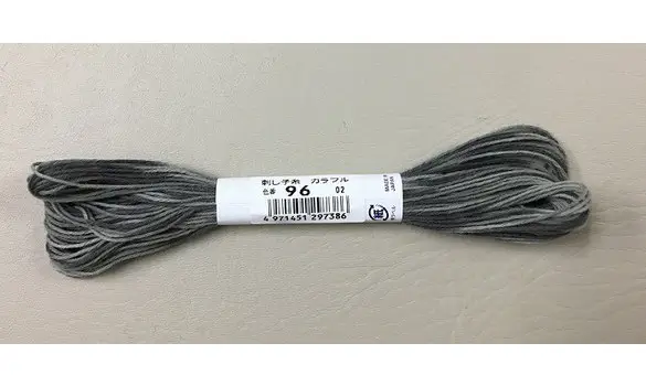 Echevau de 20m couleur dégradée n°96