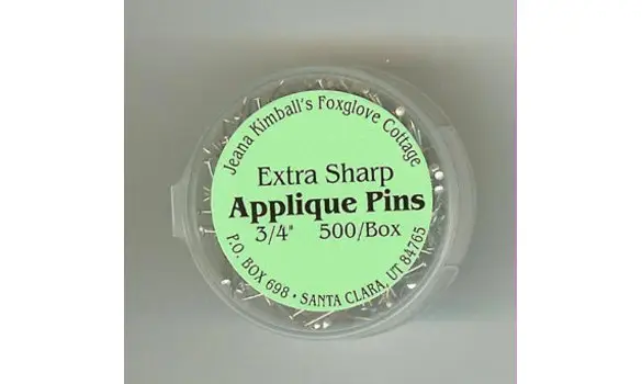 Epingles à appliquer