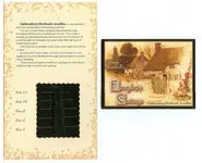 Foxglove carte d'aiguilles à broder