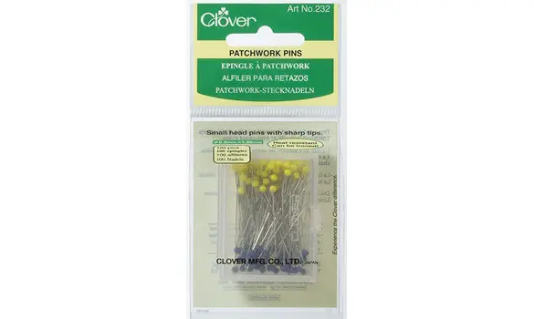 Epingles à Patchwork tête verre