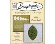 Feuilles Canoé larges