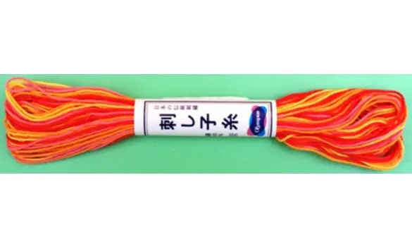 Echevau de 20m multicolor n°75