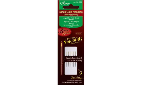 Clover Quilter black gold n°9