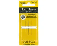 John James cross stich gold 26