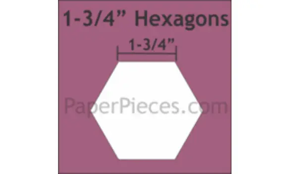 Hexagone 1 3/4