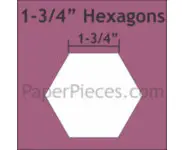 Hexagone 1 3/4