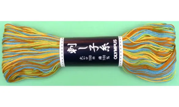 Echevau de 100m multicolor n°171