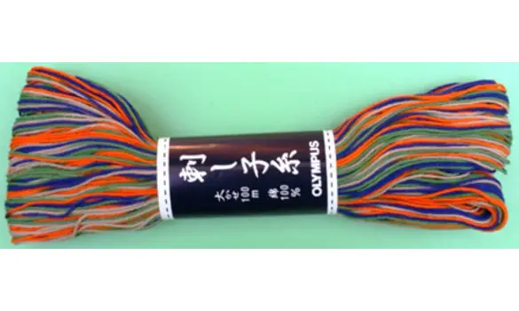 Echevau de 100m multicolor n°172