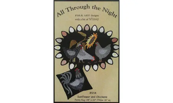 Sunflower and Chickens