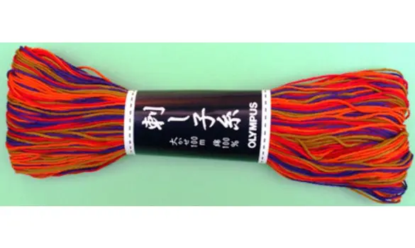 Echevau de 100m multicolor n°174