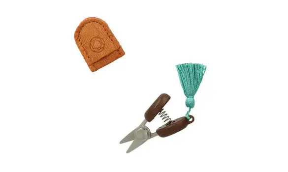 mini ciseaux turquoise