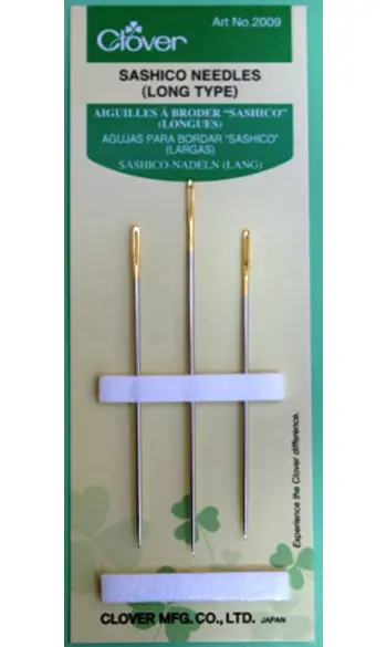 aiguilles à sashiko Clover n°2009