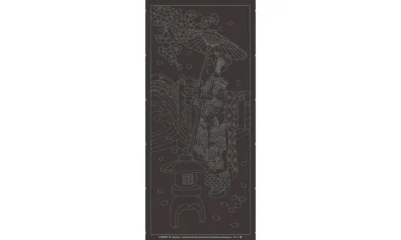 Maiko Bloom Gris Ardoise