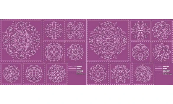 Mandala violet